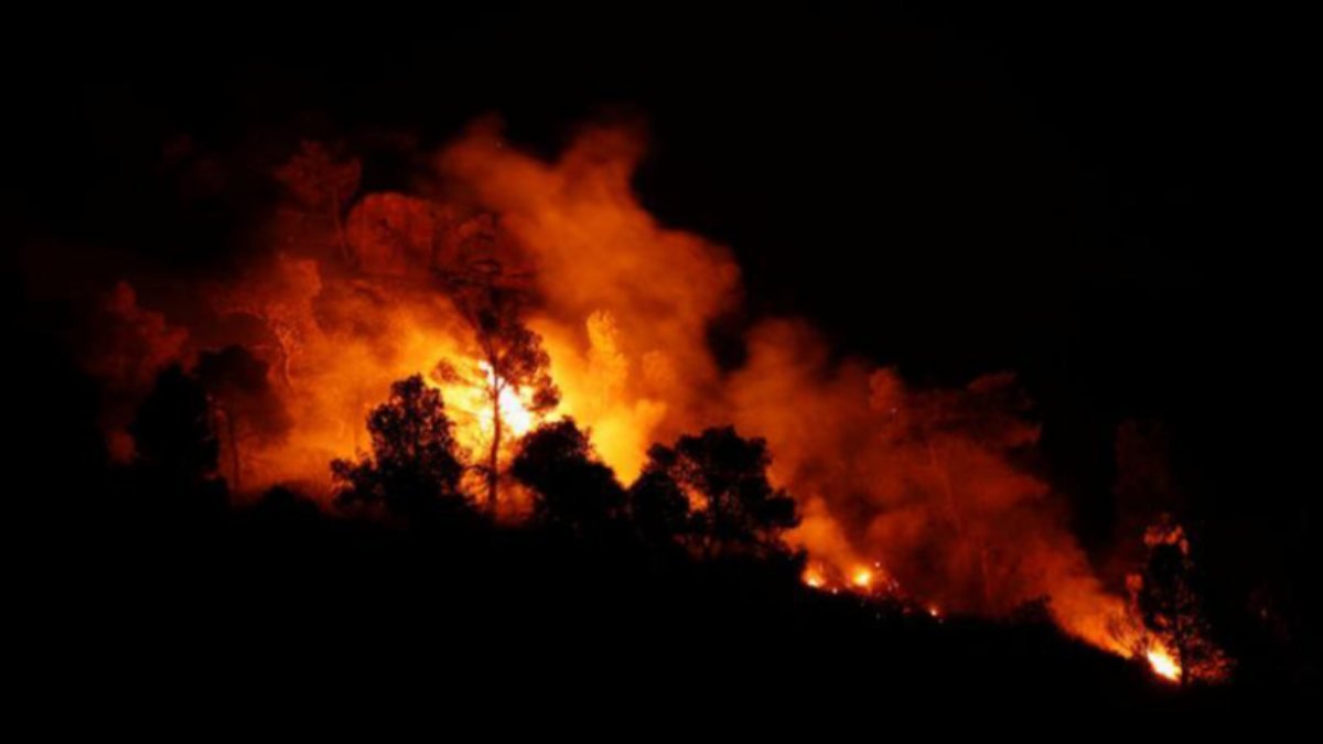 İspanya'da yüzlerce kişi yangın nedeniyle tahliye edildi