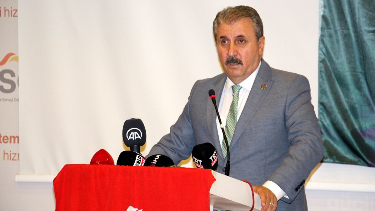 Mustafa Destici: Sanal ortamda sel felaketi yönetilmez