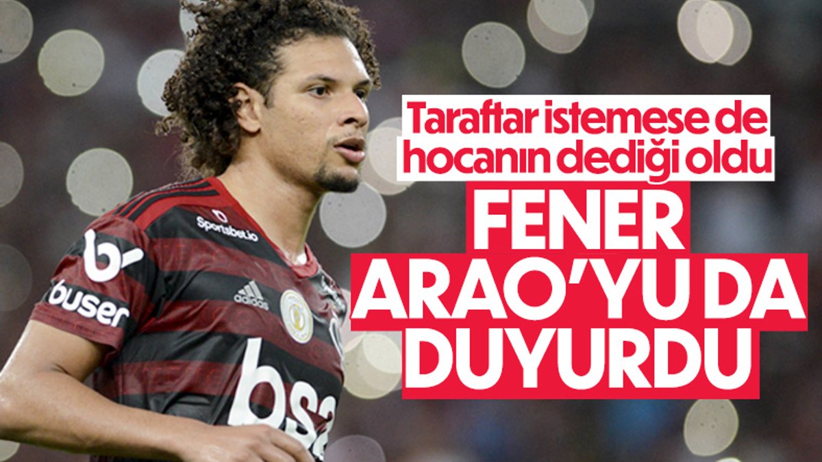 Willian Arao Fenerbahçe için yarın İstanbul'a gelecek