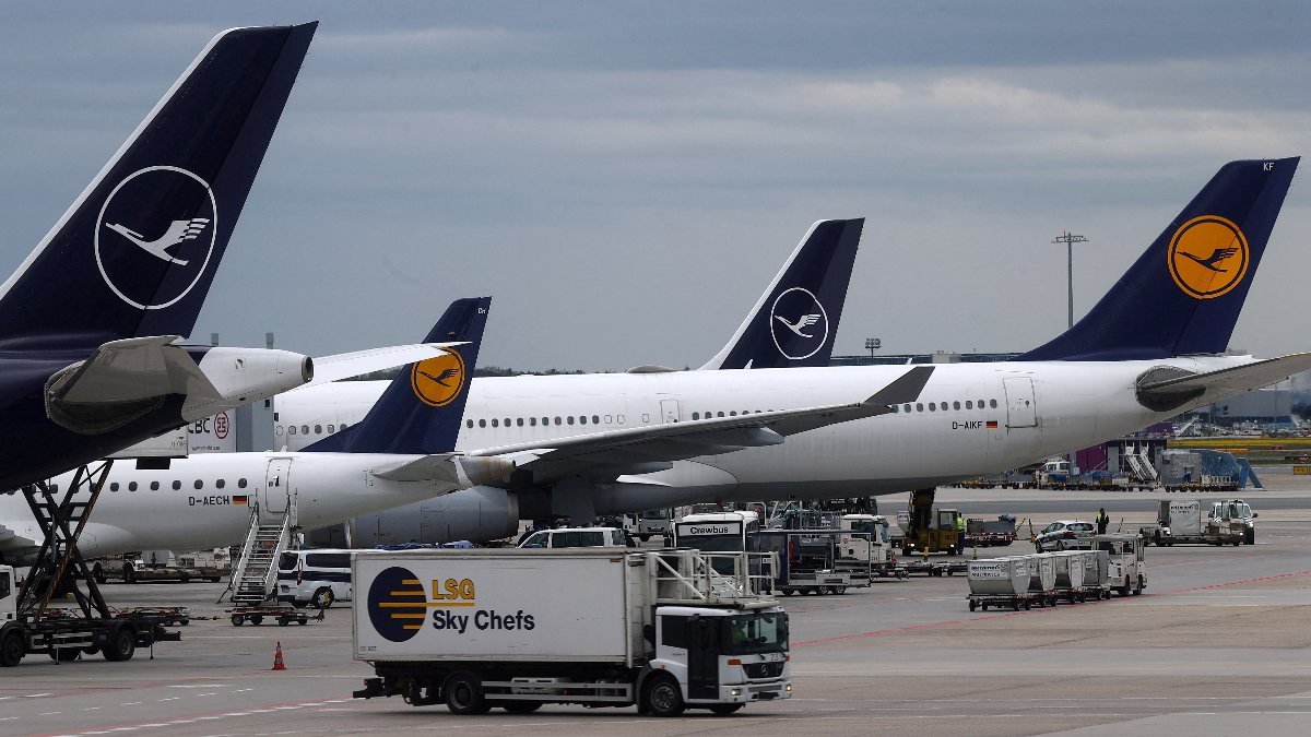 Lufthansa, 2 bin uçuşu iptal etti