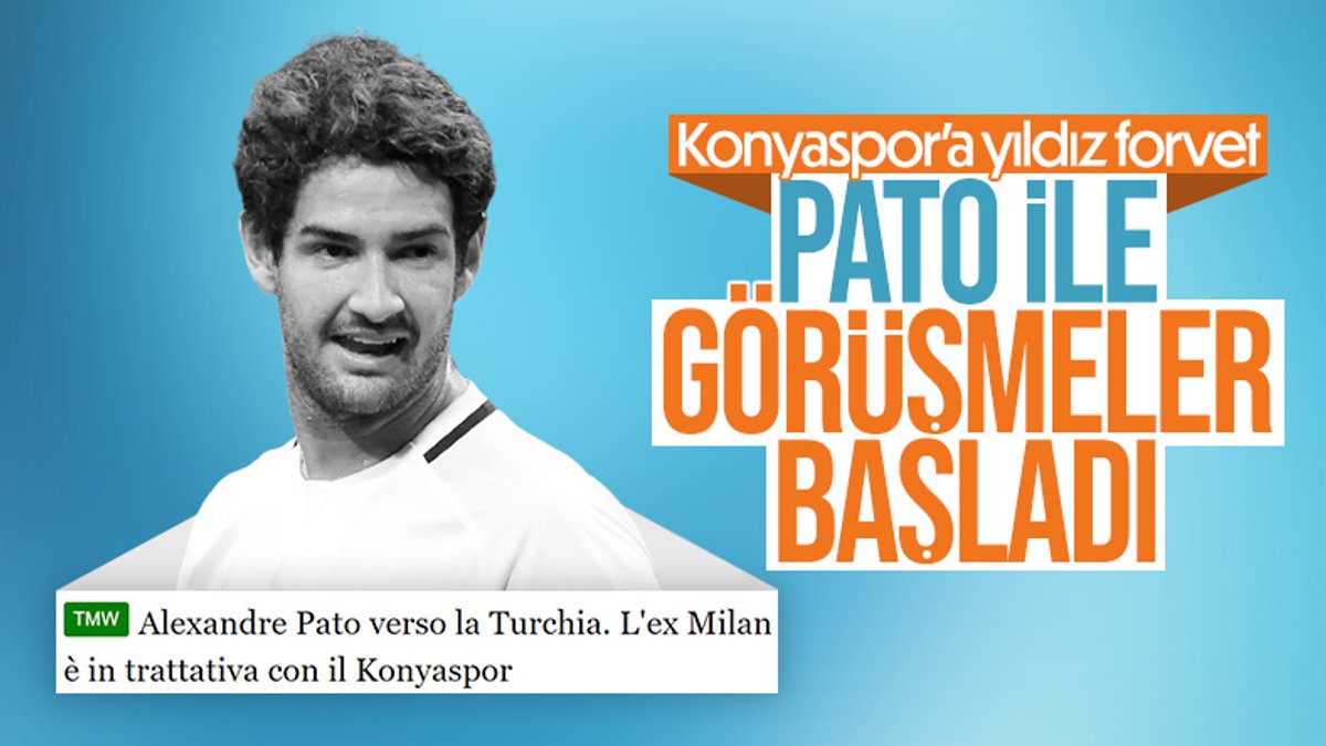 Konyaspor'dan Alexander Pato atağı