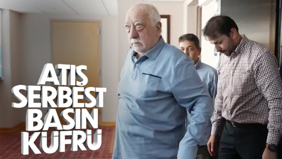 FETÖ elebaşı Fetullah Gülen'in hastaneden çıkma görüntüleri