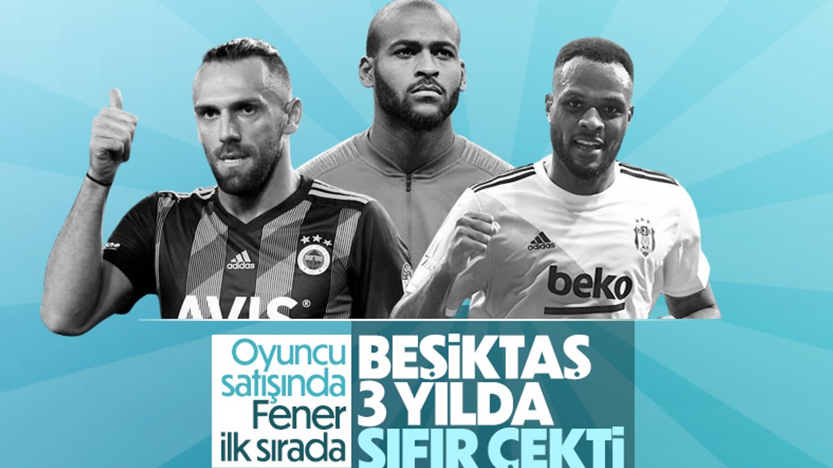 Süper Lig'de oyuncu satışında zirve Fenerbahçe'nin