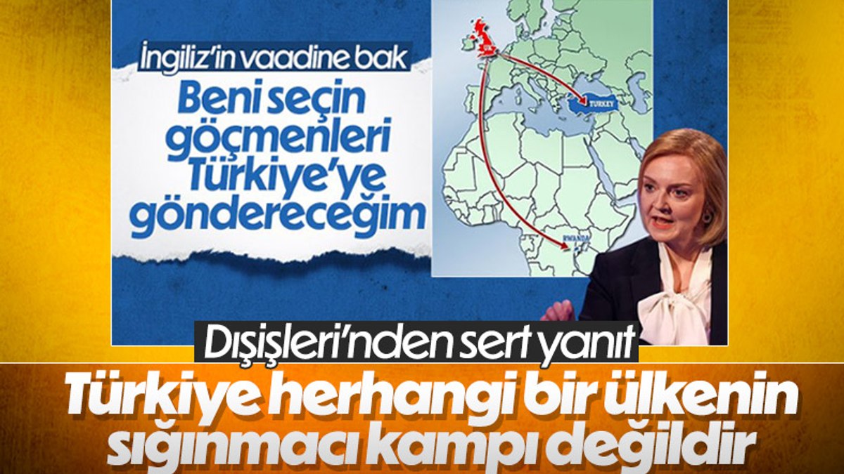 Dışişleri'nden İngiltere'ye sığınmacı tepkisi