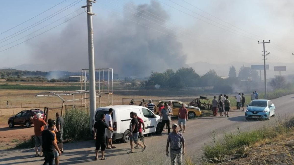 İzmir’de çıkan yangın kontrol altına alındı