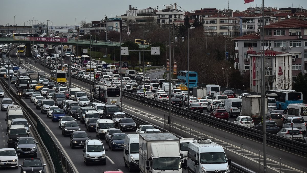 Türkiye’de araç sayısı son 10 yılda 3 kat arttı