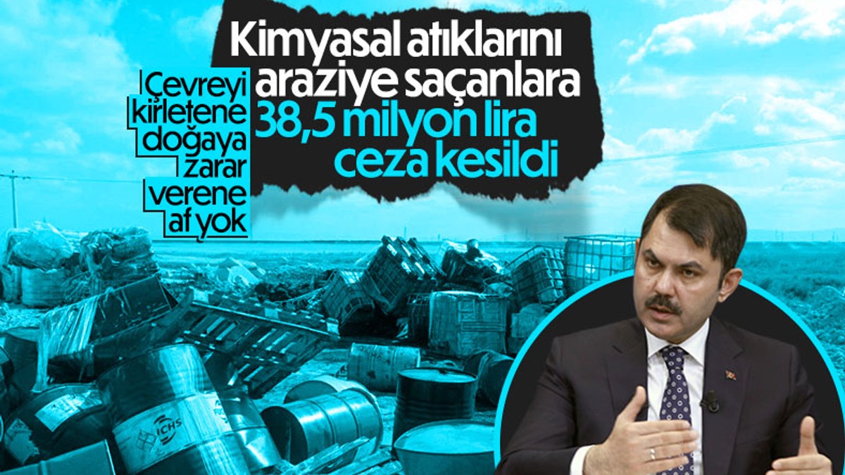 Konya'da kimyasal varillerinin araziye bırakılmasına en üst sınırdan ceza