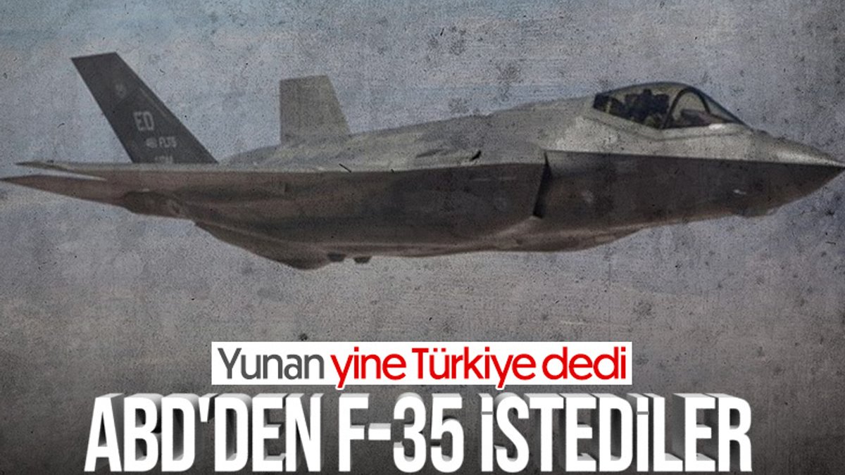 Yunan Savunma Bakanı, ABD'den F-35 savaş uçağı istedi