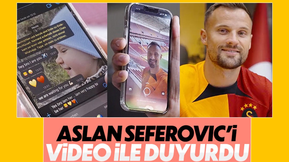 Galatasaray, Haris Seferovic'i kadrosuna kattığını açıkladı