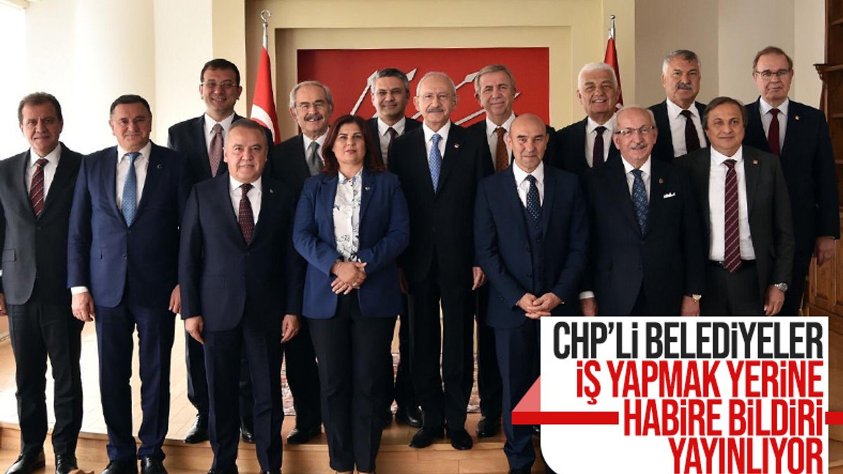 CHP'li 11 büyükşehir belediyesinden yeni bildiri