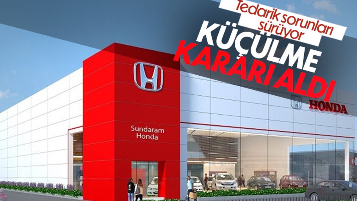 Honda Japonya'da küçülmeye gidiyor