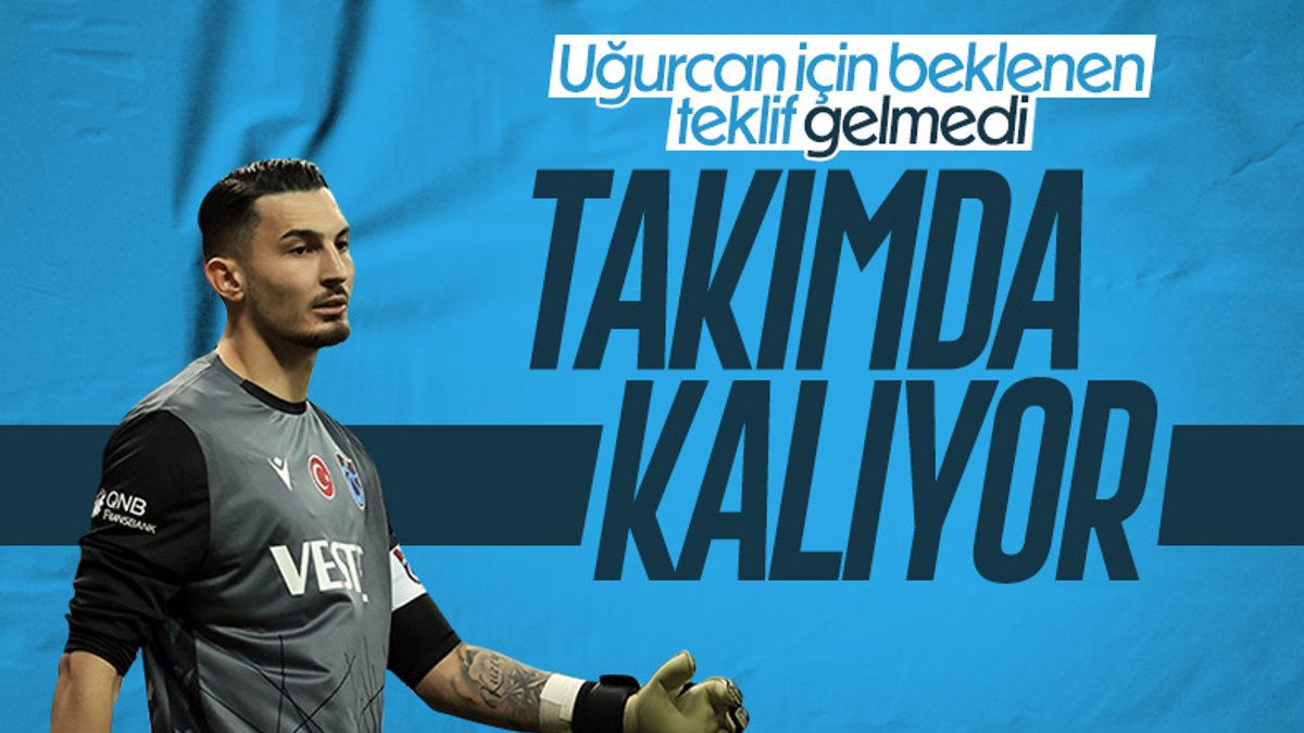 Uğurcan Çakır, Trabzonspor'da kalıyor