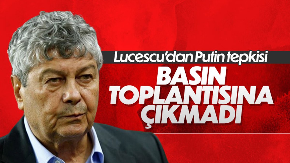 Mircea Lucescu'dan Fenerbahçe taraftarına tepki: Basın toplantısına katılmadı