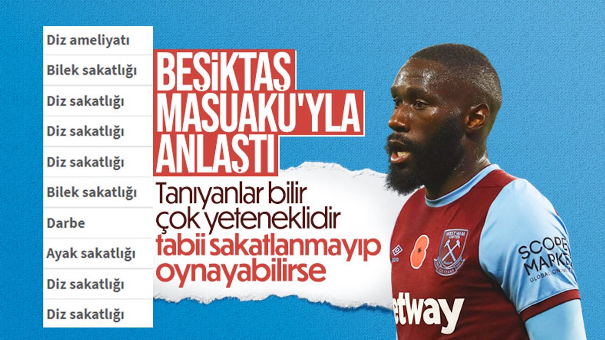 Beşiktaş, Arthur Masuaku'yu transfer etti