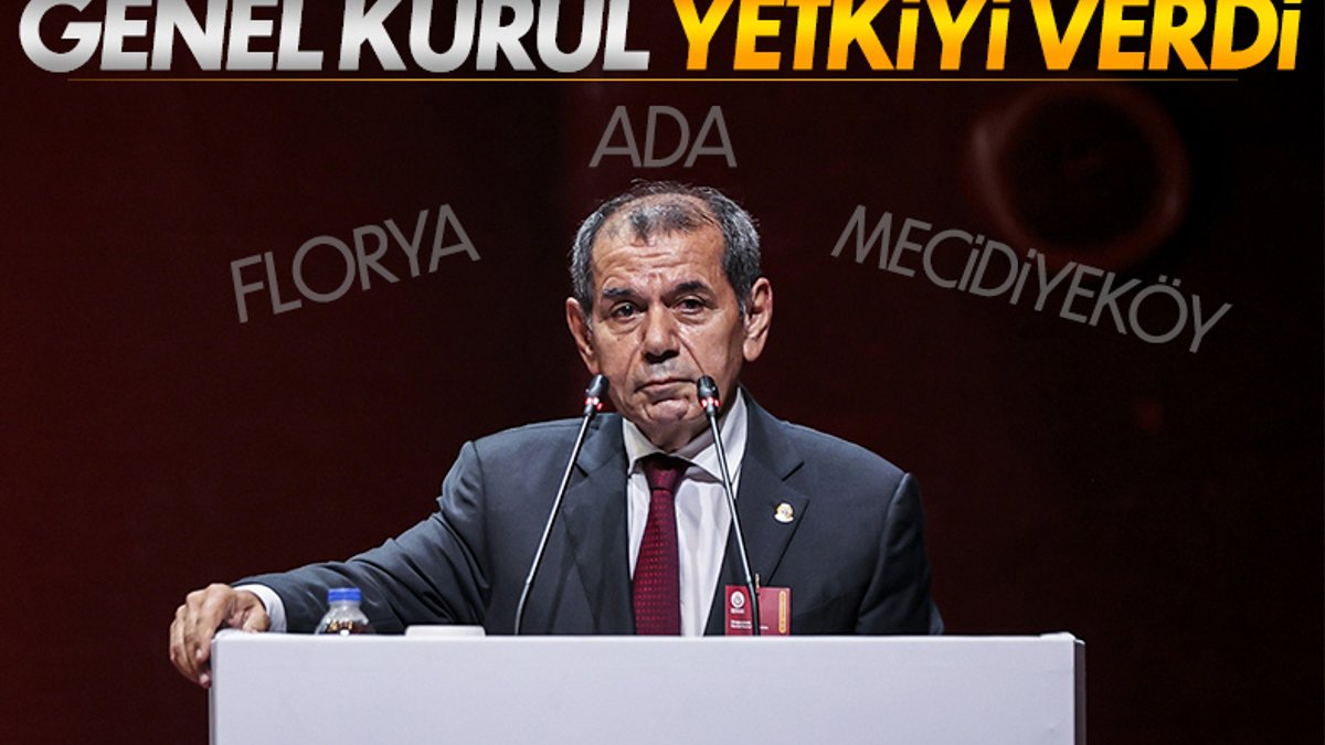 Dursun Özbek yönetiminin yetki talebi kabul edildi