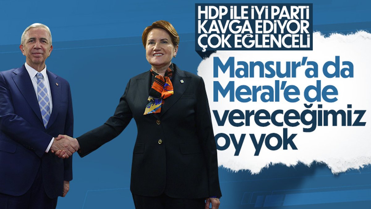HDP ile İyi Parti arasında adaylık kavgası çıktı