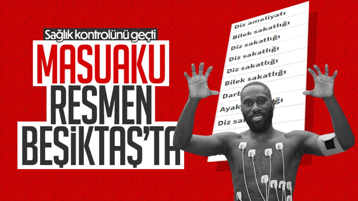 Arthur Masuaku resmen Beşiktaş'ta