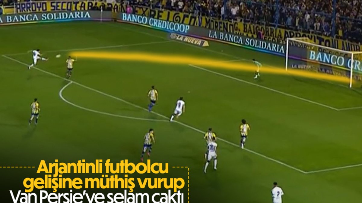 Arjantinli Metilli'den Van Persie golü