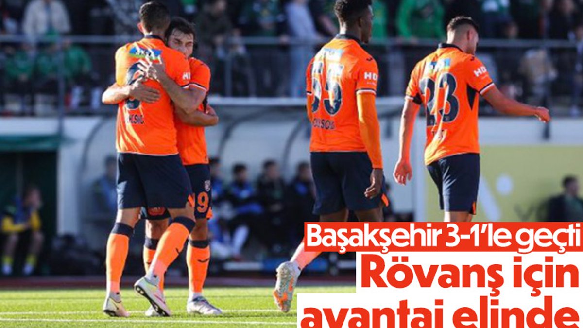 Başakşehir, Breidablik'i 3-1 yendi