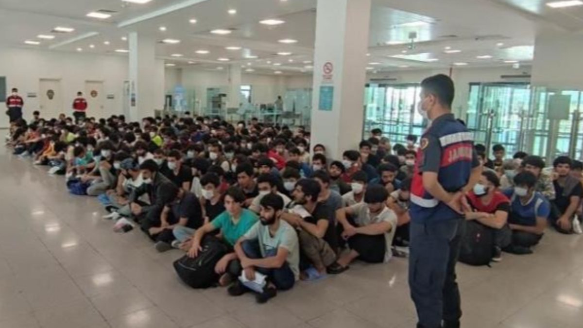 Kırklareli'de jandarma ekiplerince 226 düzensiz göçmen yakalandı