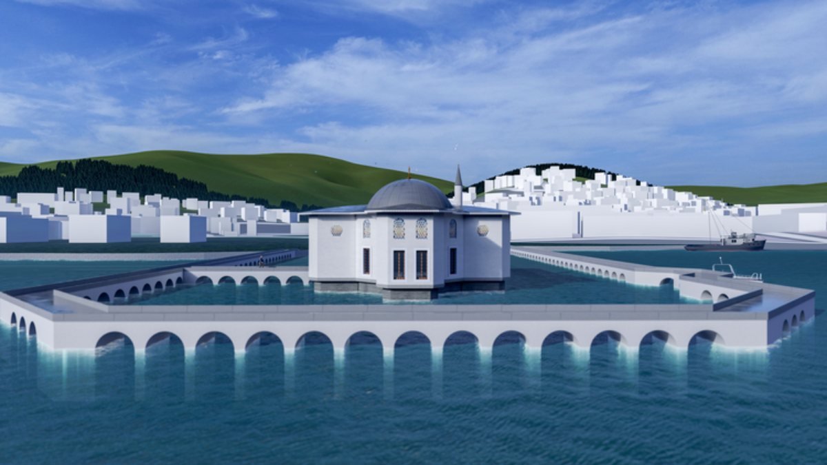 Deniz üstünde inşa edilen Sultaniye Köşkü yeniden modellendi