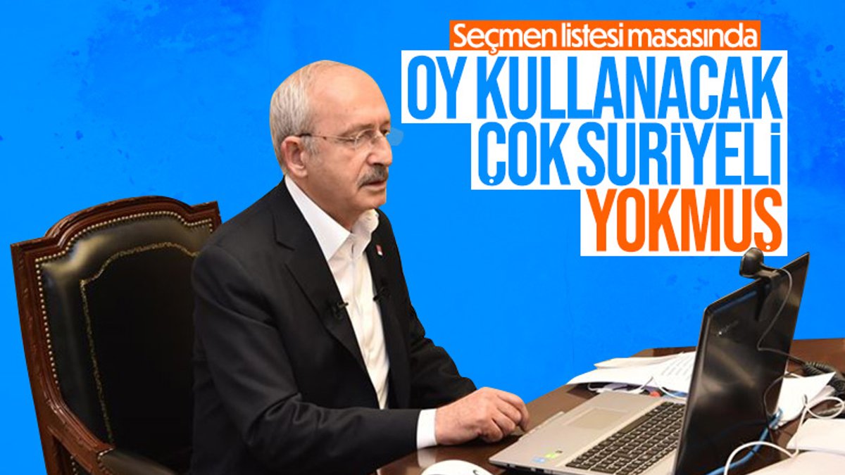 Kemal Kılıçdaroğlu'ndan yabancı seçmen açıklaması