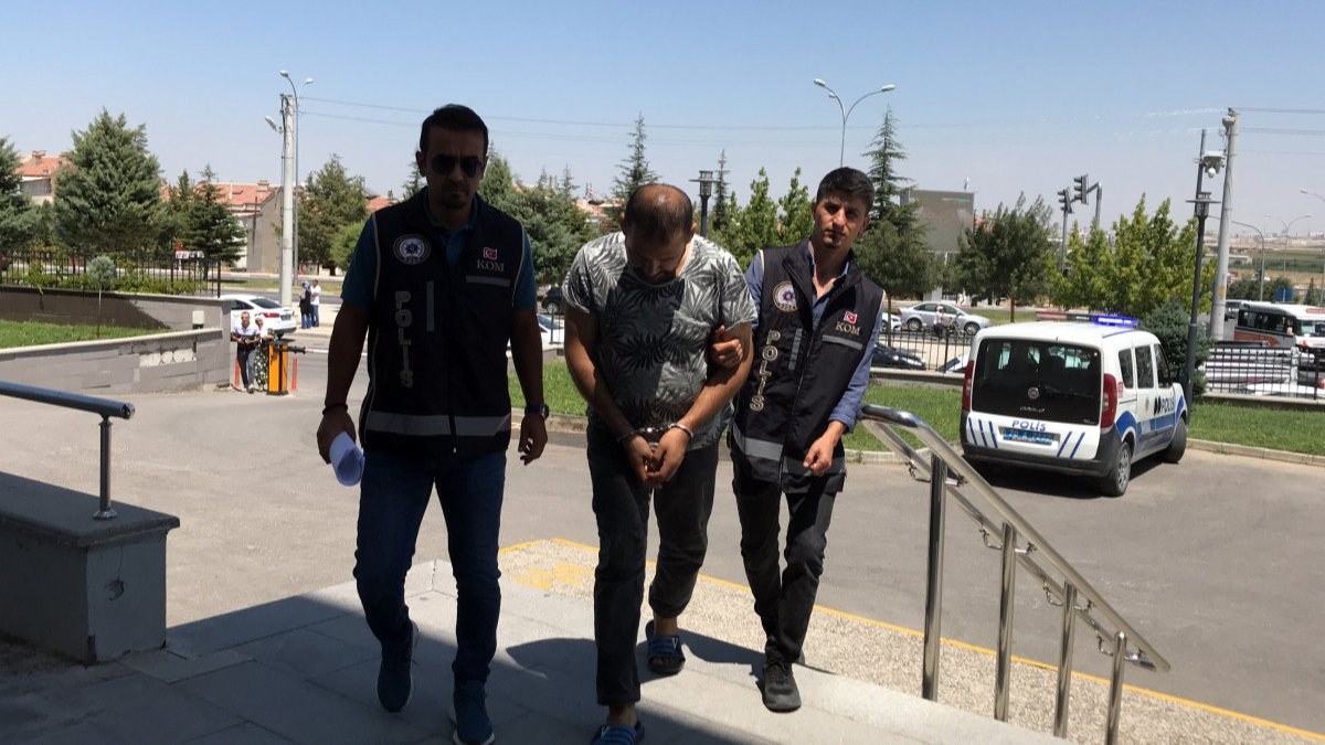 Karaman'da, kiraladığı evde uyuşturucu satan şüpheli tutuklandı
