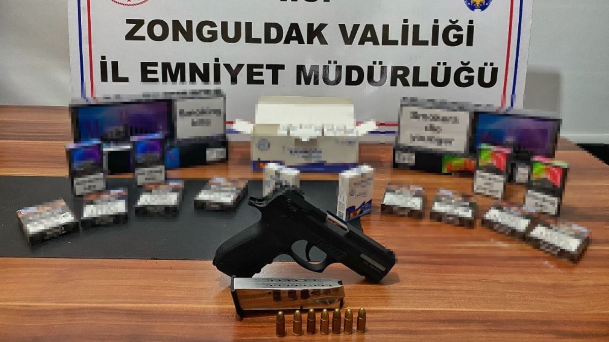 Zonguldak'ta kaçakçılara operasyon düzenlendi