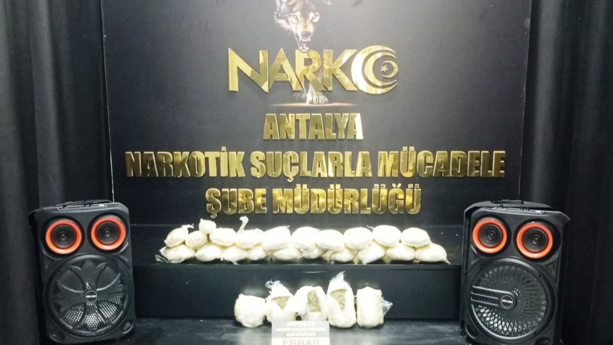 Antalya'da torbacı operasyonu: 53 gözaltı