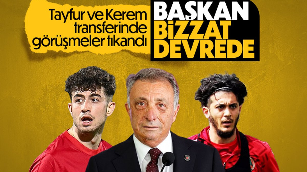 Beşiktaş'ta iki transfer için Ahmet Nur Çebi devreye girdi