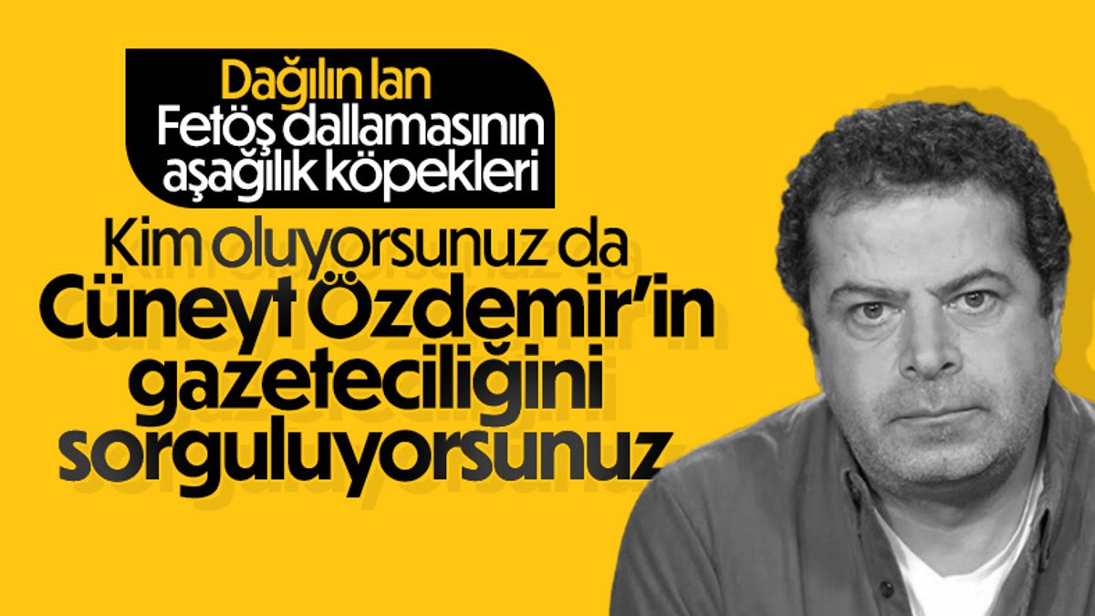 Gazeteci Cüneyt Özdemir, FETÖ'cülerin hedefi oldu