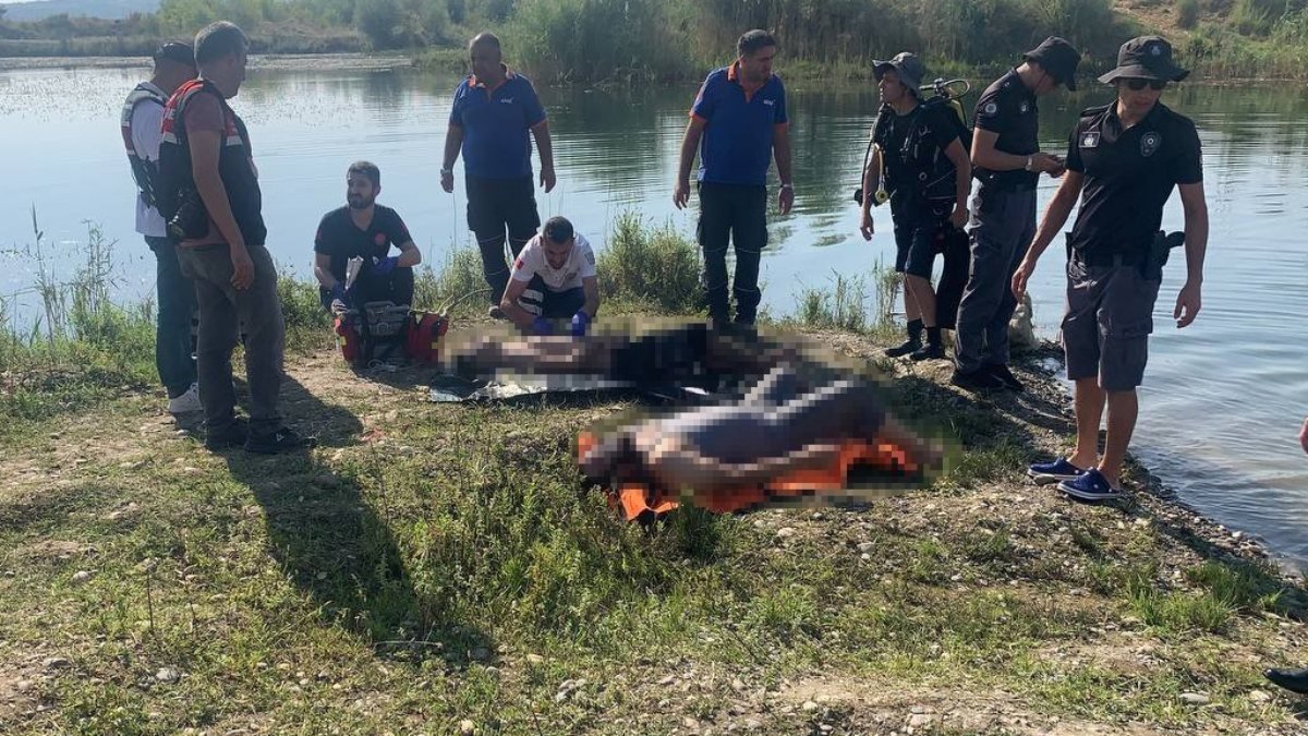 Gaziantep'te nehre girerek batan 2 kişinin cesetlerine ulaşıldı
