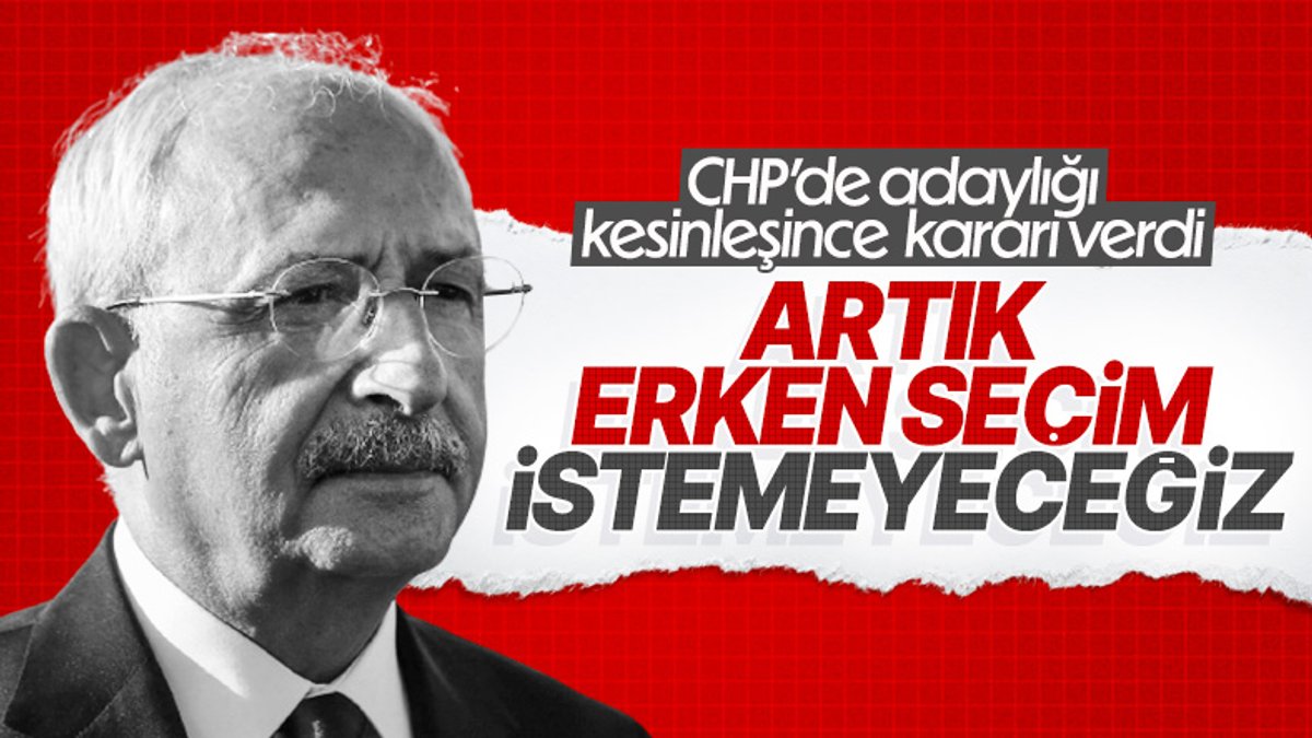 CHP'den erken seçim kararı: Gündemimizde yok