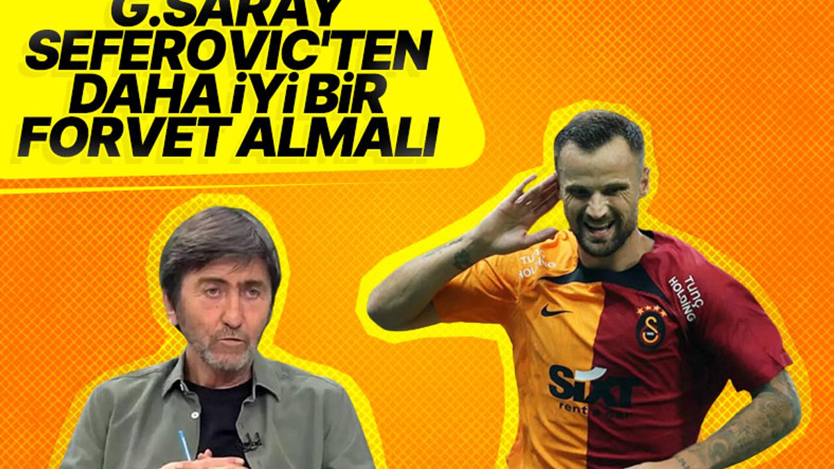 Rıdvan Dilmen: Galatasaray'a santrfor şart