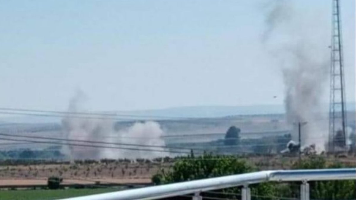 Terör örgütü PYD/YPG Karkamış'a saldırı düzenledi