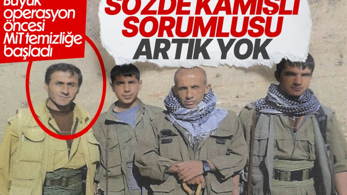 MİT'ten bir darbe daha: PKK'nun sözde Kamışlı eyalet yöneticisi öldürüldü