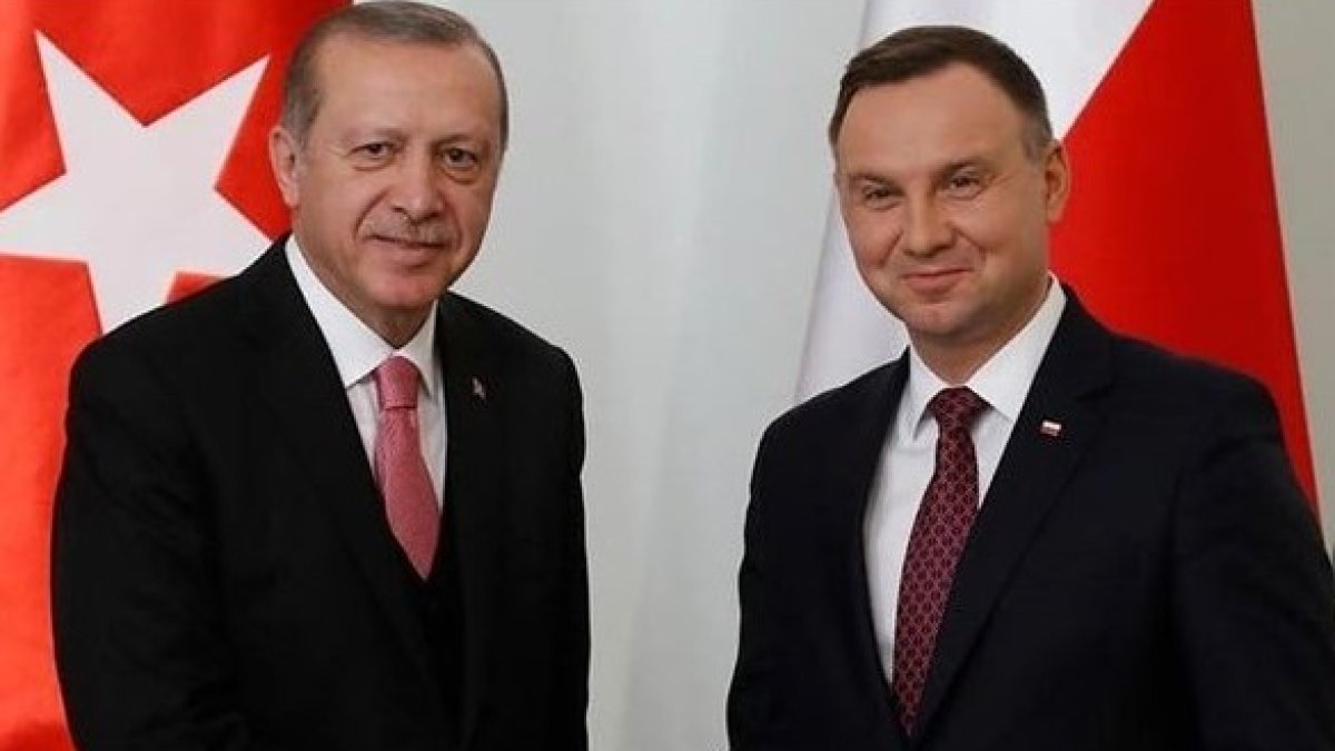 Cumhurbaşkanı Erdoğan, Polonyalı mevkidaşı ile görüştü