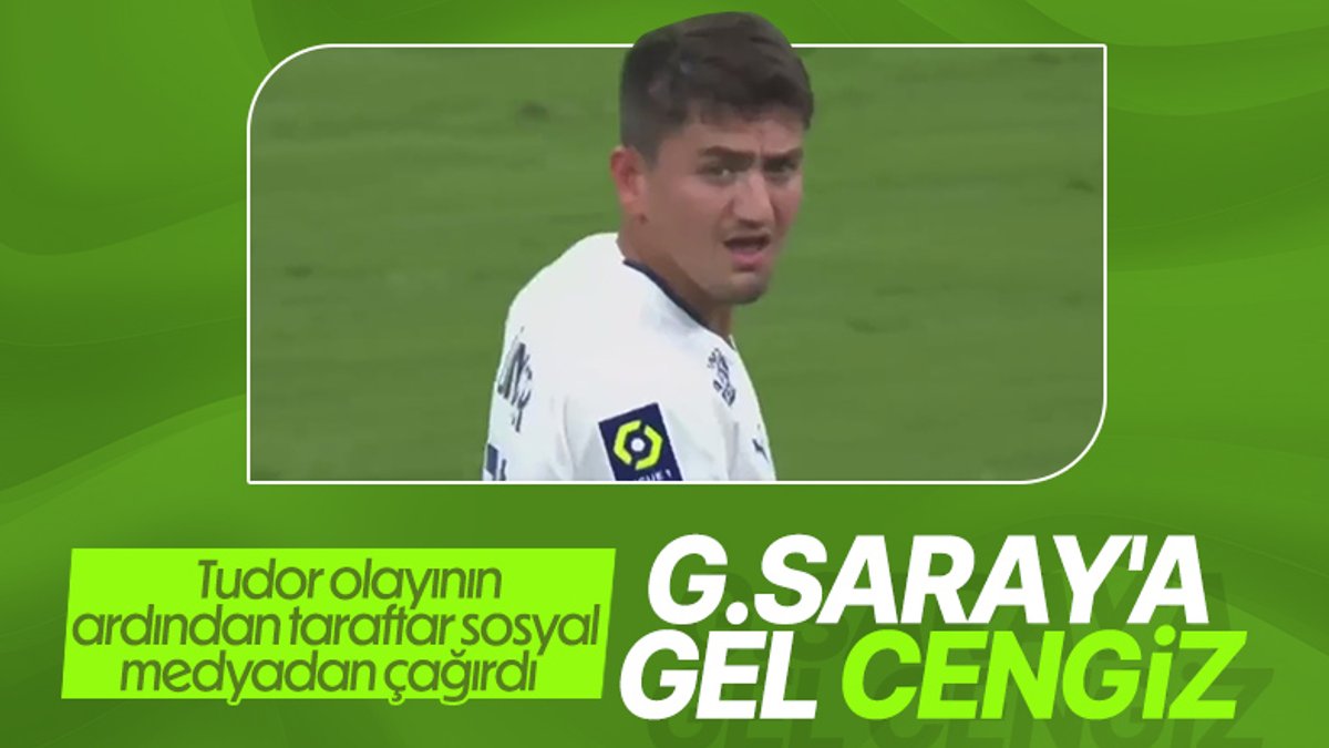 Galatasaray taraftarından Cengiz Ünder'e çağrı