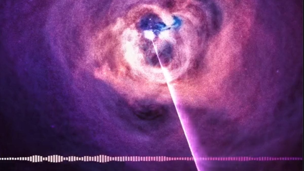 NASA, kara deliğin sesini paylaştı
