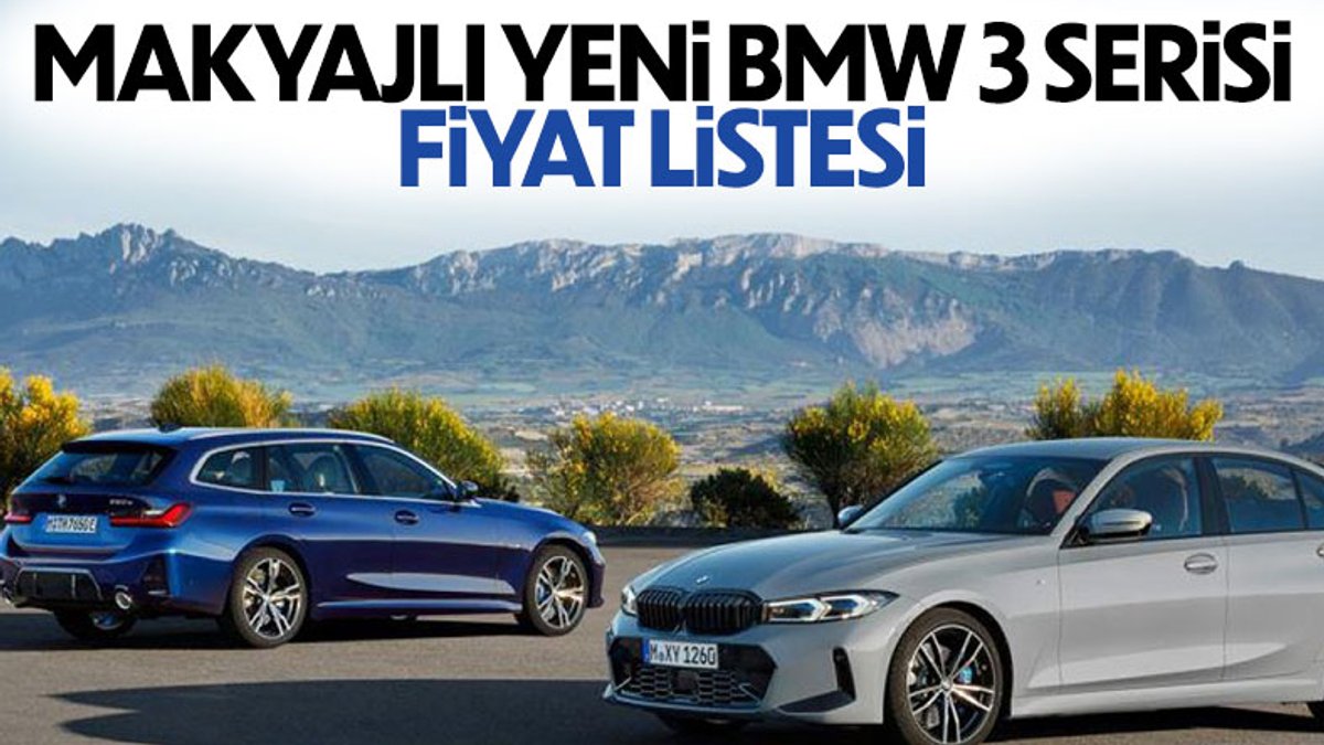 Makyajlı 2022 BMW 3 Serisi ağustos fiyat listesi
