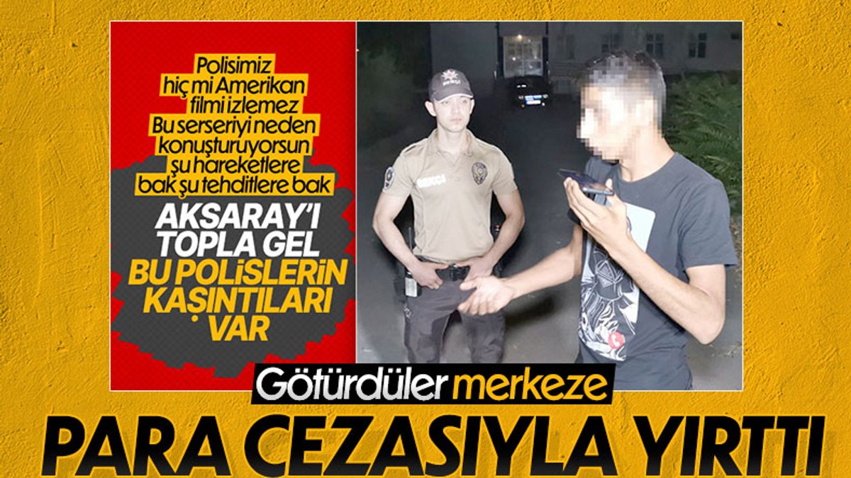 Aksaray’da polisi dövdürmek isteyen ehliyetsiz sürücü serbest kaldı