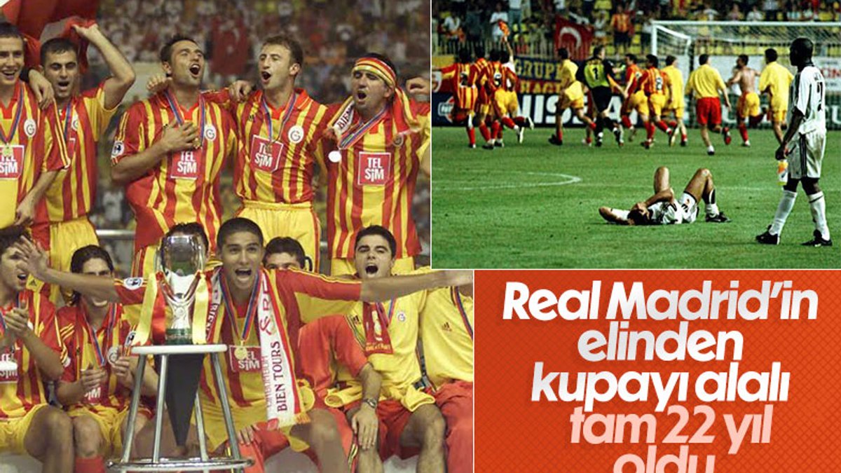 Galatasaray'dan UEFA Süper Kupa paylaşımı