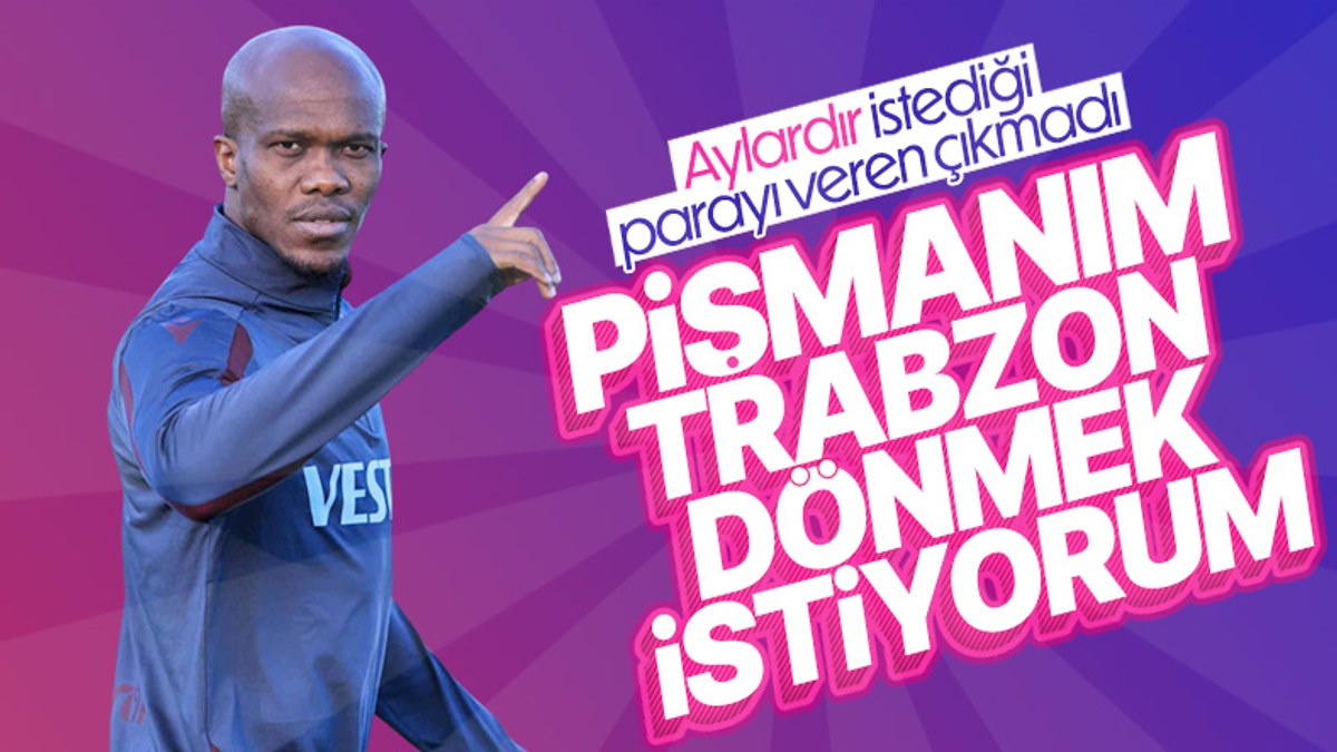 Nwakaeme, Trabzonspor'a haber gönderdi