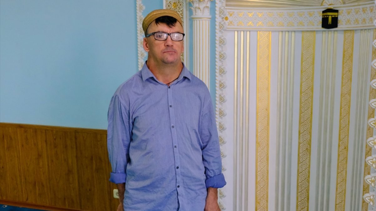 Ukrayna'da camiye sığınan Voronko Urko, Müslüman oldu