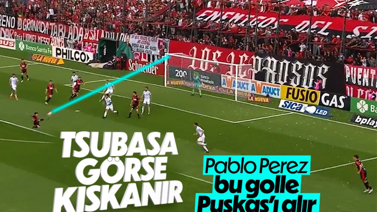 Pablo Perez'den Puskas'a aday olacak gol