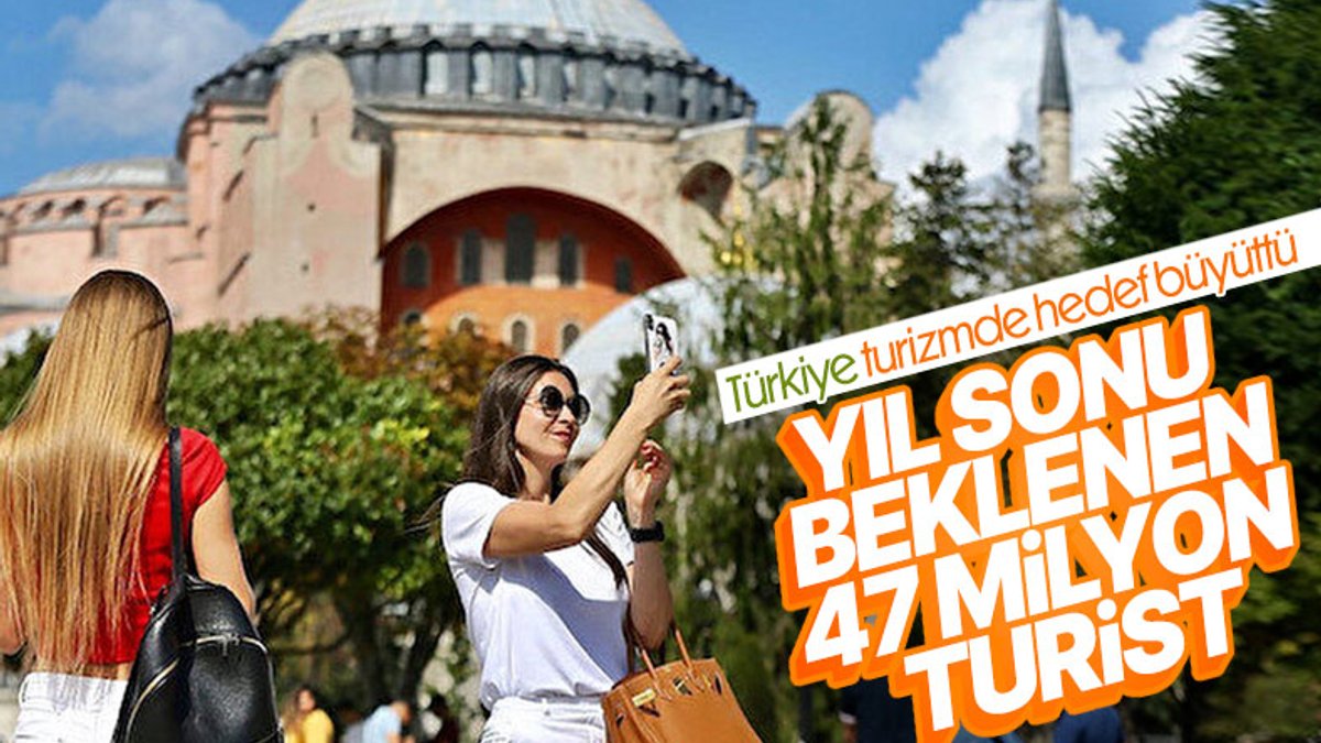 Mehmet Nuri Ersoy, bu yılın hedeflenen turist sayısını açıkladı