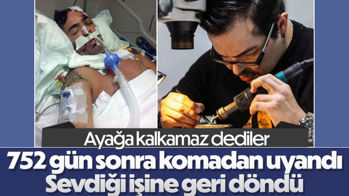 Antalya’da 752 gün sonra komadan çıktı, mesleğine geri döndü