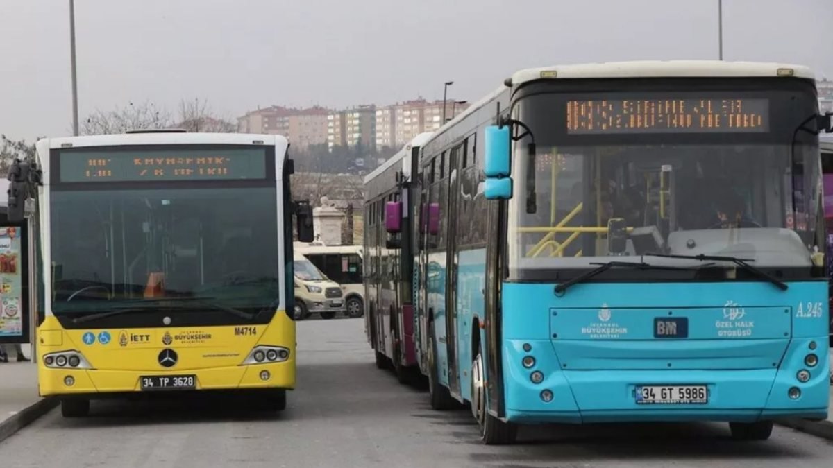 İBB özel halk otobüslerine ödenekleri geç veriyor iddiası