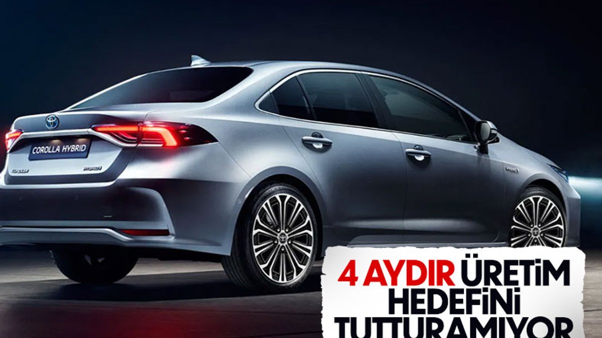 Toyota, son 4 aydır küresel üretim hedefini tutturamıyor