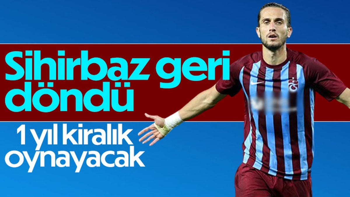 Yusuf Yazıcı yeniden Trabzonspor’da